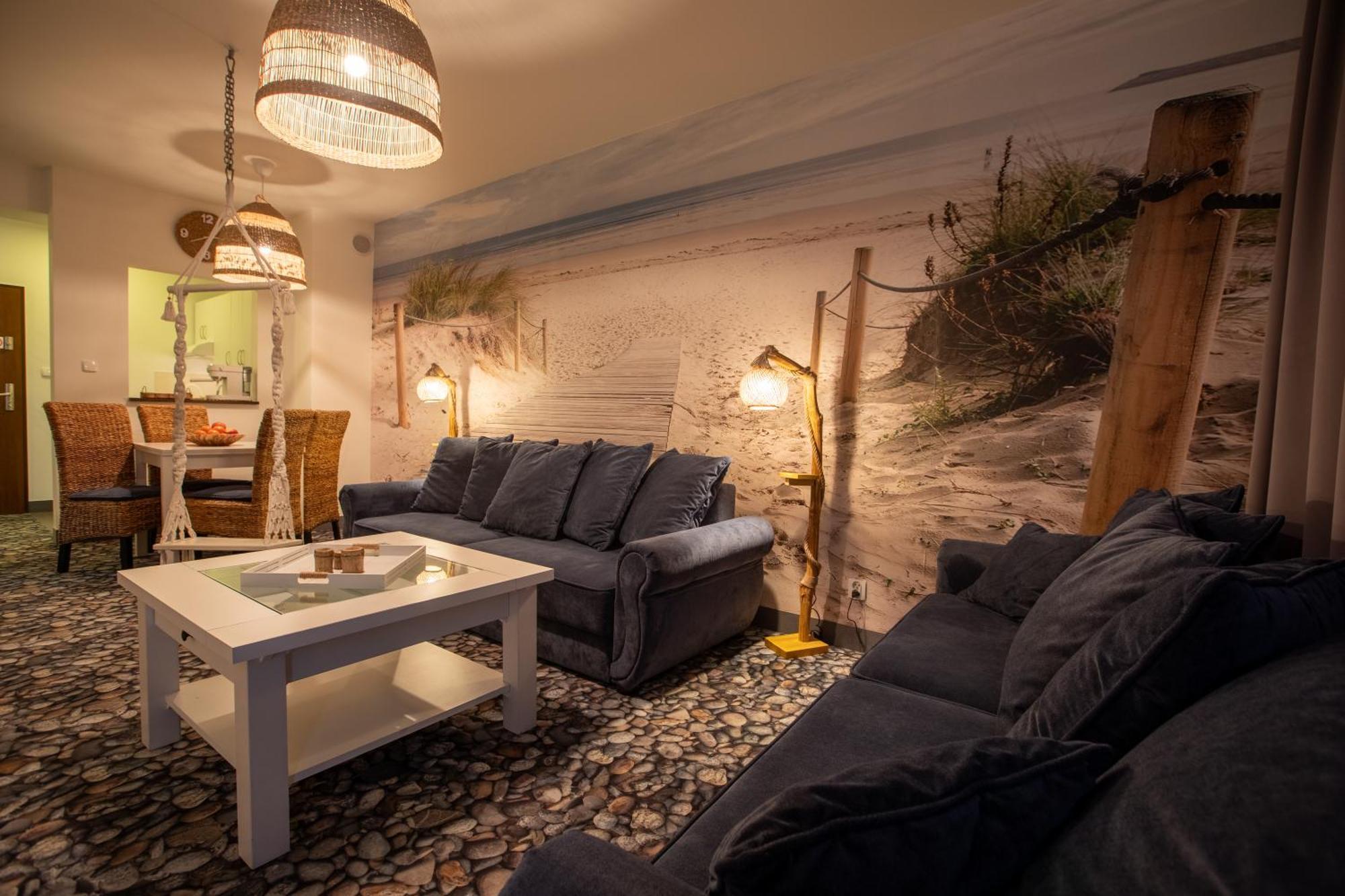 Apartament Rodzinny Beach Sauna&Jacuzzi Arka Medical Spa コウォブジェク エクステリア 写真