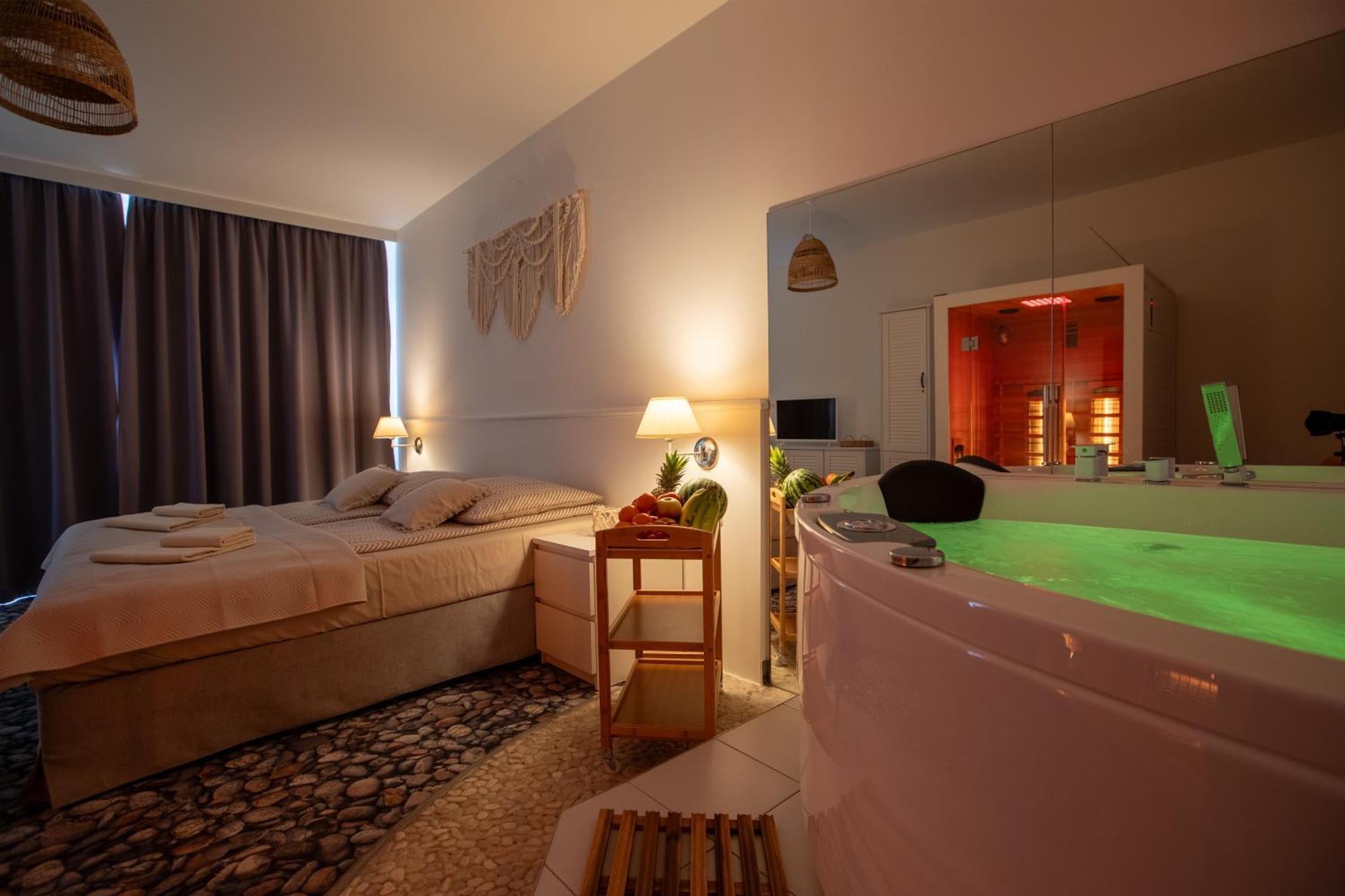 Apartament Rodzinny Beach Sauna&Jacuzzi Arka Medical Spa コウォブジェク エクステリア 写真